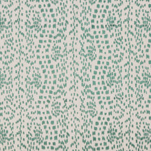 Load image into Gallery viewer, Brunschwig &amp; Fils Les Touches Emb Fabric / Jade