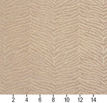 Load image into Gallery viewer, Essentials Chenille Light Brown Cream Animal Pattern Zebra Tiger Upholstery Fabric