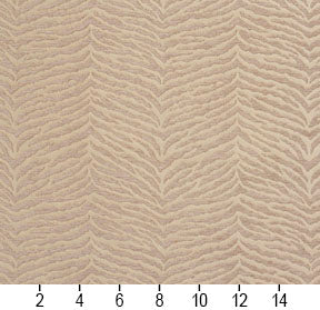 Essentials Chenille Light Brown Cream Animal Pattern Zebra Tiger Upholstery Fabric