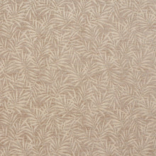 Load image into Gallery viewer, Essentials Chenille Light Brown Cream Leaf Branches Upholstery Fabric