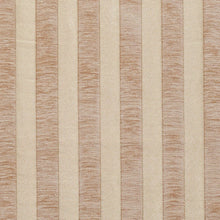 Load image into Gallery viewer, Essentials Chenille Light Brown Cream Stripe Upholstery Fabric