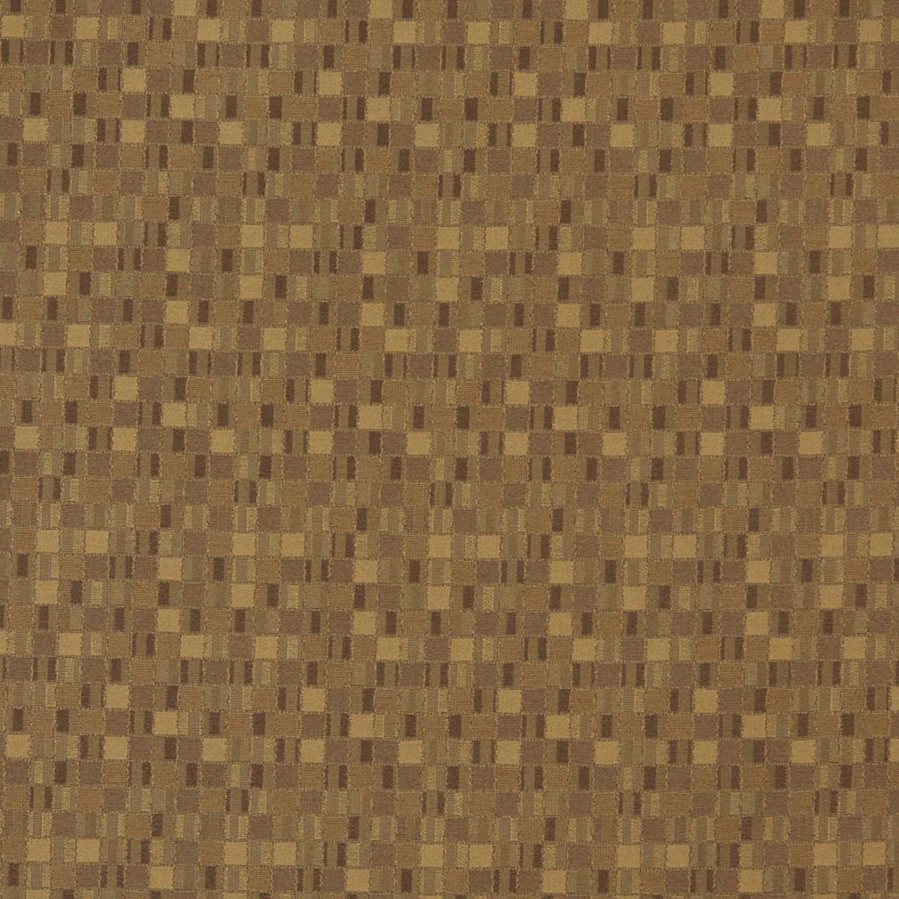 Essentials Light Brown Tan Beige Mosaic Upholstery Fabric / Desert