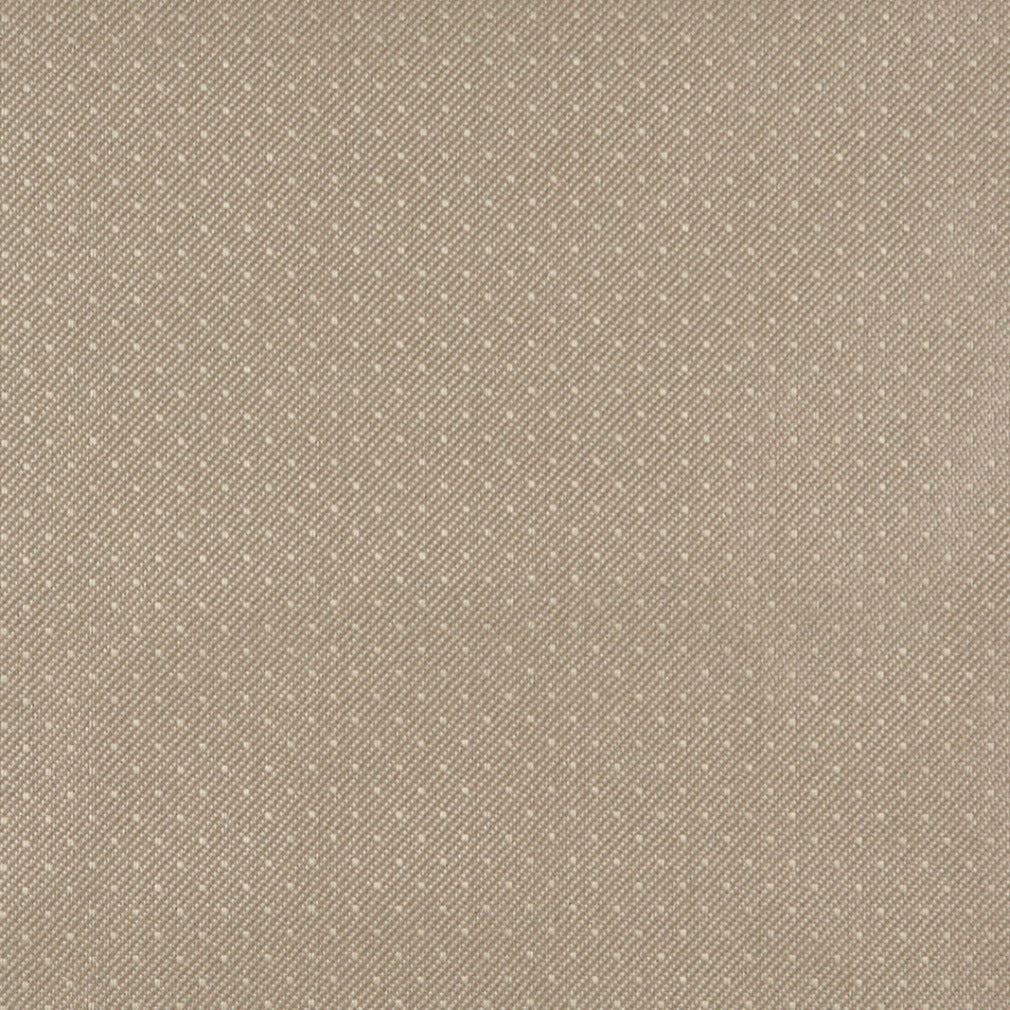 Essentials Heavy Duty Mid Century Modern Scotchgard Light Gray Dot Upholstery Fabric / Beach