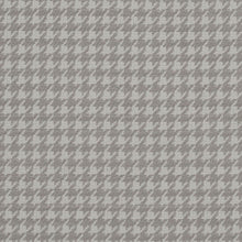 Load image into Gallery viewer, Essentials Upholstery Houndstooth Fabric Light Grey White / CB700-31