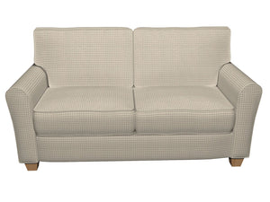 Essentials Upholstery Houndstooth Fabric Light Grey White / CB700-31
