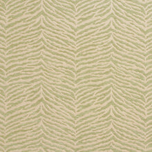Load image into Gallery viewer, Essentials Chenille Light Olive Cream Animal Pattern Zebra Tiger Upholstery Fabric