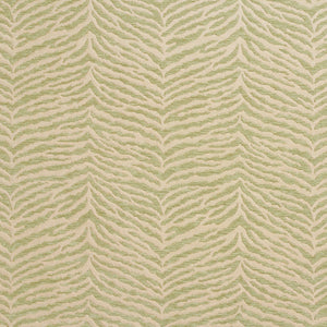 Essentials Chenille Light Olive Cream Animal Pattern Zebra Tiger Upholstery Fabric