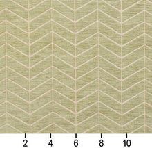 Load image into Gallery viewer, Essentials Chenille Light Olive Cream Geometric Zig Zag Chevron Upholstery Fabric