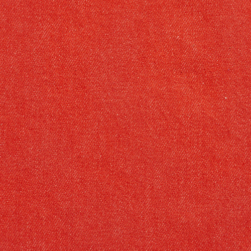 Essentials Denim Upholstery Fabric Light Red / Mandarin