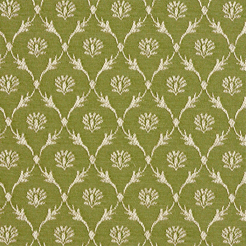 Essentials Heavy Duty Upholstery Fabric Lime / Fern Trellis