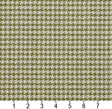 Load image into Gallery viewer, Essentials Lime White Upholstery Fabric / Spring Houndstooth