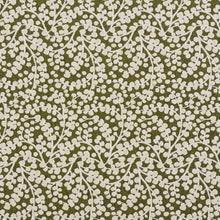 Load image into Gallery viewer, Essentials Lime White Upholstery Fabric / Spring Vine