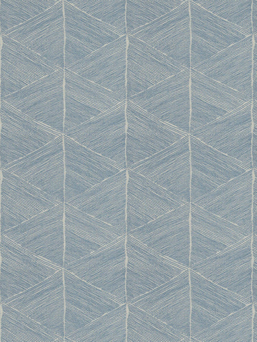 2 Colorways Abstract Geometric Upholstery Fabric Blue Green