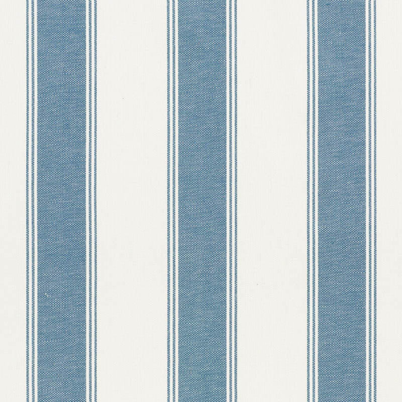 SCHUMACHER RAFE STRIPE FABRIC / MARINE