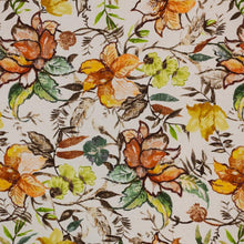 Load image into Gallery viewer, 4 Colors Floral Drapery Fabric Orange Green Teal Pink / RMIL14