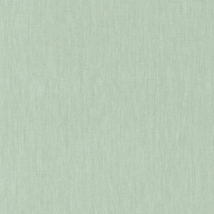 SCHUMACHER LANGE GLAZED LINEN FABRIC / MENTHE