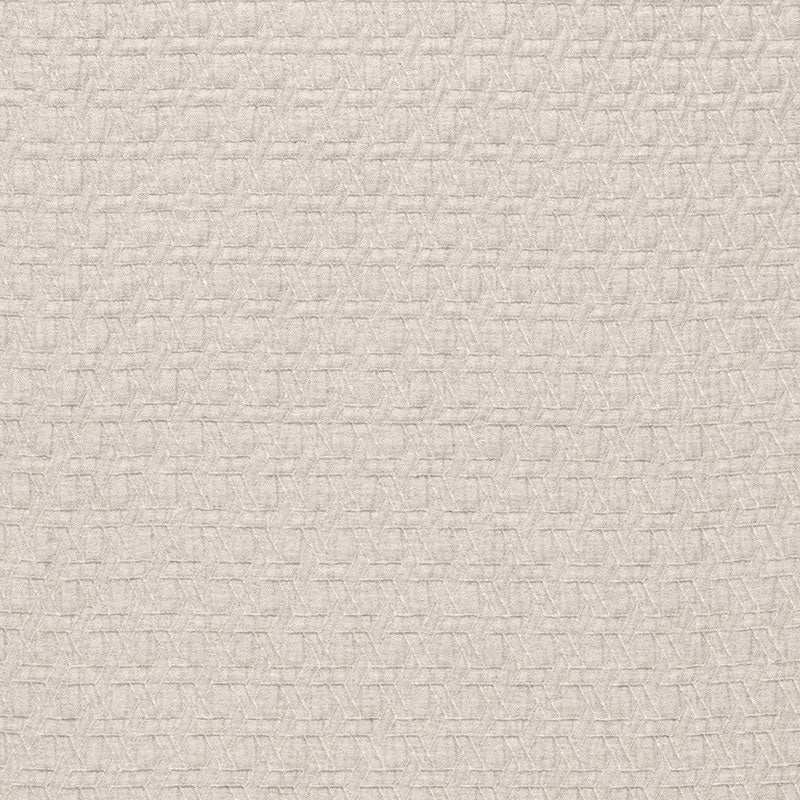 SCHUMACHER MESA MATELASSE FABRIC / ZINC