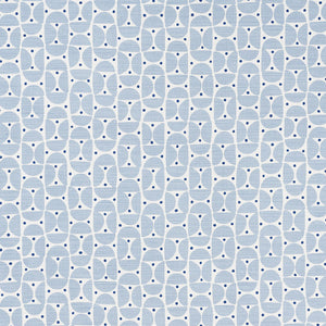 SCHUMACHER MEZZA LUNA FABRIC / SKY