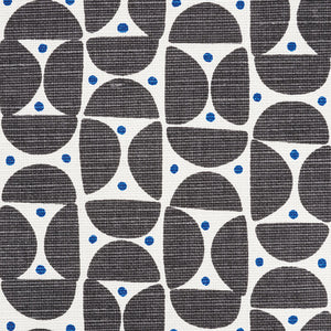 SCHUMACHER MEZZA LUNA FABRIC / BLACK