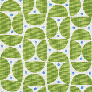 SCHUMACHER MEZZA LUNA FABRIC / LEAF