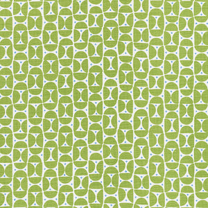 SCHUMACHER MEZZA LUNA FABRIC / LEAF