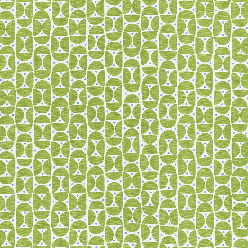 SCHUMACHER MEZZA LUNA FABRIC / LEAF