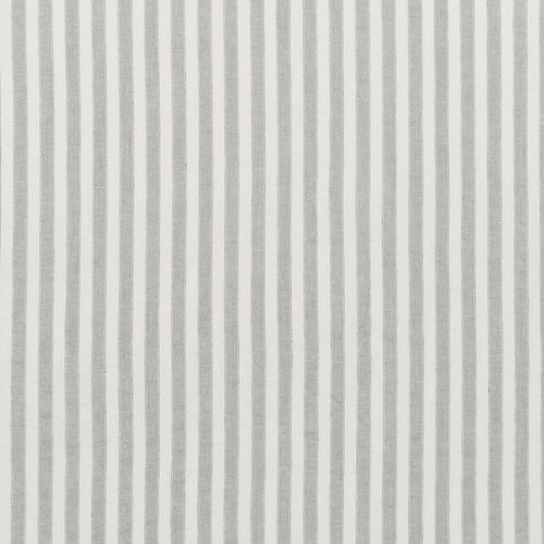 SCHUMACHER REGATTA LINEN STRIPE FABRIC / MINERAL