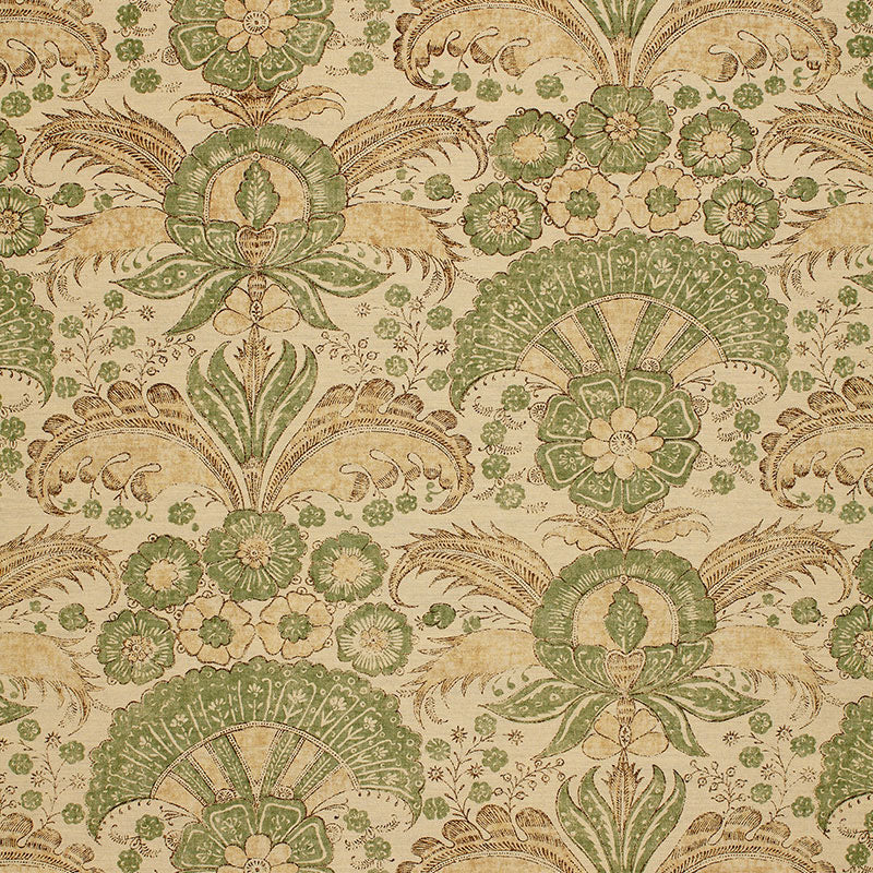 SCHUMACHER CALICUT FABRIC / MINERAL
