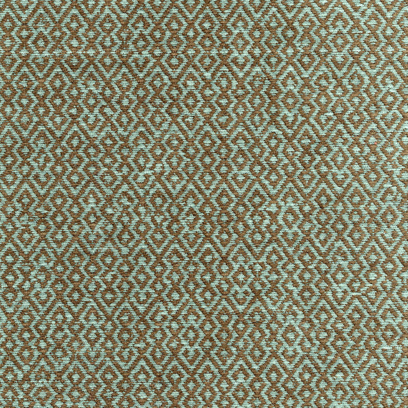 SCHUMACHER MAYAN TEXTURE FABRIC / MINERAL