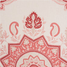 Load image into Gallery viewer, SCHUMACHER MONTECITO MEDALLION FABRIC / FADED RED