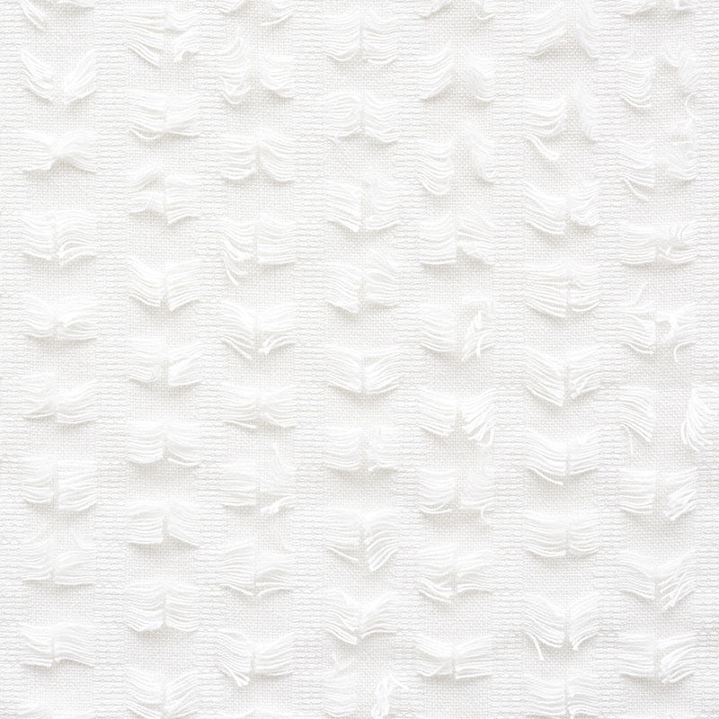 SCHUMACHER MONTEGO FRINGE FABRIC / SNOW