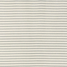 Load image into Gallery viewer, SCHUMACHER GEOFFREY METALLIC STRIPE FABRIC / MOONGLOW