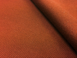 Mid Century Modern Rusty Brown Water Resistant Upholstery Drapery Fabric