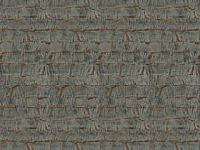 Load image into Gallery viewer, Designer Heavy Duty Grey Bronze Gold Abstract Cut Velvet Upholstery Fabric