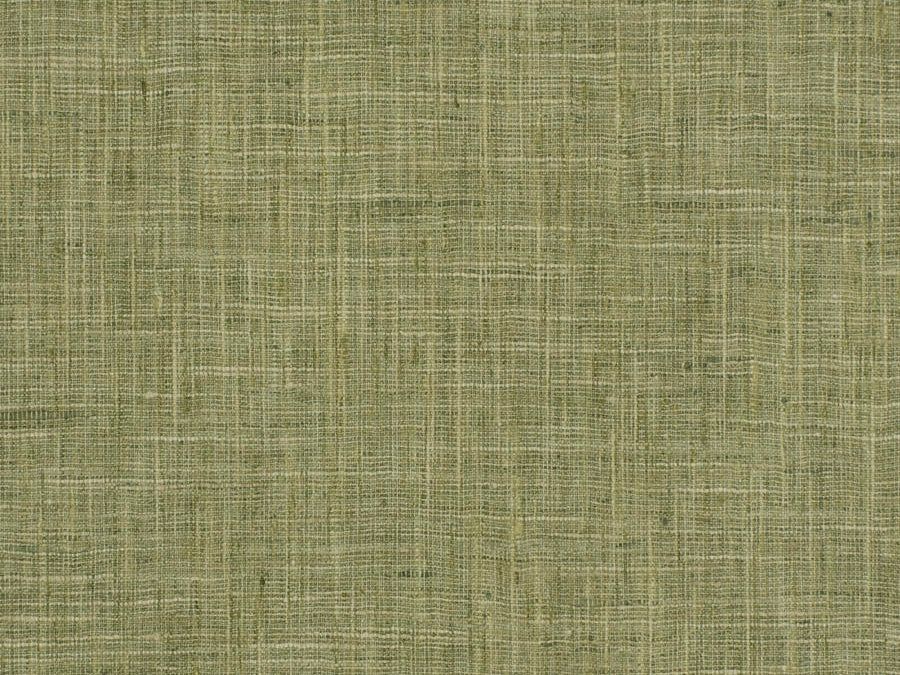 Faux Linen Rustic Woven Green MCM Mid Century Modern Upholstery Drapery Fabric