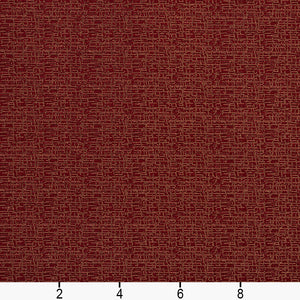 Essentials Heavy Duty Maroon Beige Upholstery Fabric / Grenadine