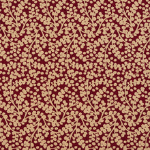 Load image into Gallery viewer, Essentials Maroon Beige Upholstery Fabric / Port Vine