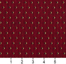 Load image into Gallery viewer, Essentials Maroon Lime Navy Beige Upholstery Fabric / Port Dot