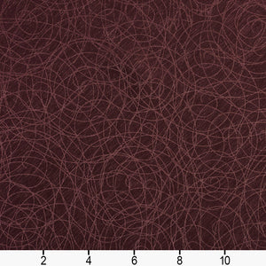 Essentials Heavy Duty Mauve Abstract Upholstery Vinyl / Wine