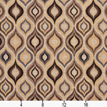Load image into Gallery viewer, Essentials Medallion Upholstery Fabric Brown Beige Cream / Chateau Lantern