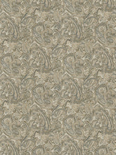 Load image into Gallery viewer, 3 Colorways Paisley Upholstery Fabric Blue Gray Green Beige