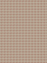Load image into Gallery viewer, Houndstooth Geometric Upholstery Fabric Blush Mauve Beige Cream