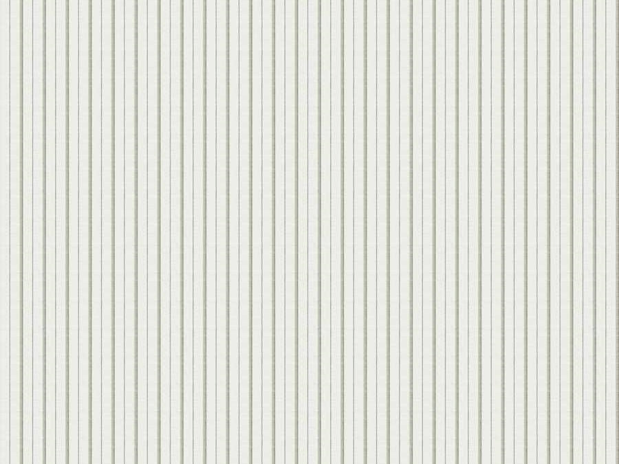 Cotton Off White Beige Ticking Stripe Upholstery Drapery Fabric