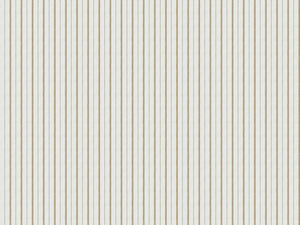 Cotton Off White Taupe Ticking Stripe Upholstery Drapery Fabric