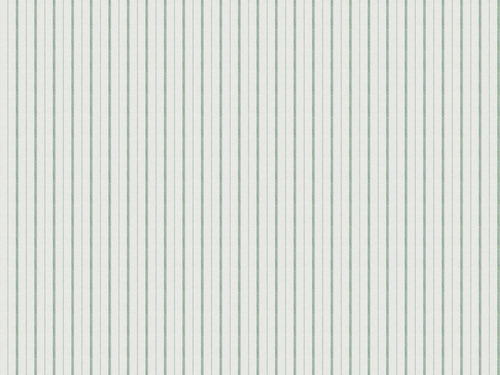 Cotton Cream Seafoam Green Ticking Stripe Upholstery Drapery Fabric