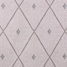 Load image into Gallery viewer, Mystic Diamond Sandstone Beige Geometric Diamond Silk Blend Fabric