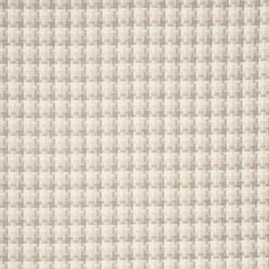 SCHUMACHER BORO PLAID FABRIC 73742 / NATURAL