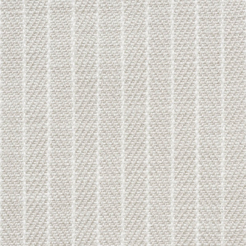 SCHUMACHER GARTER STRIPE FABRIC / NATURAL