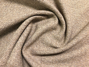 Nubby Textured Mid Century Modern Beige Neutral Water & Stain Resistant Upholstery Fabric