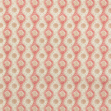 Load image into Gallery viewer, Brunschwig &amp; Fils Nadari Print Fabric / Red/Beige